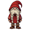 Cozy Christmas Gnome Winter