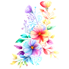 Regenbogen Bouquet