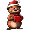 Christmas Beaver