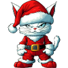 Chats Noël / Père Noël Chat