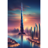Large skyscraper in a city