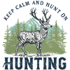 Majestic Deer Hunting Design