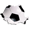 Romania map frames real football