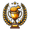 Golden Cup with Chicken Wings