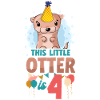 Otter Birthday This Little Otter