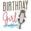 Loutre Anniversaire Fille Anniversaire Fille
