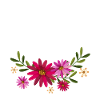 Hamster With Flowers