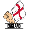 Flag England fist