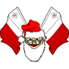 Santa Claus Flag Malta