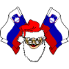Santa Claus flag Slovenia