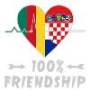 Cameroon and Croatia 100% friendship