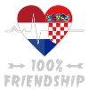 Netherlands and Croatia 100% friendship