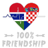 Gambia and Croatia 100% friendship