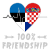 Estonia and Croatia 100% friendship