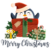 Merry Christmas - Christmas Penguin