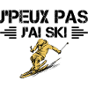 j'peux pas j'ai ski bleu