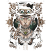 Beautiful Women Steampunk Lover