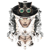 Beautiful Women Steampunk Lover