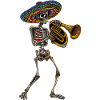Tuba Mexican Skeleton