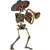Tuba Mexican Skeleton