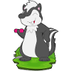 Skunk Bodybuilder Dumbbell Bodybuilding