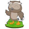 Owl Soccer Player Soccer