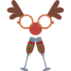 Weihnachtsdesign-Geschenkidee-Feier