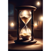 An old timing machine, hourglass