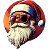 Père Noël cool