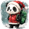 Pandas Christmas