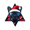 French Bulldog Dog Christmas