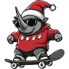 Rhino Christmas Funny