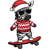 Zebra Christmas Funny