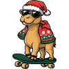 Kamel Weihnachten Lustig