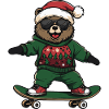 Bear Christmas Funny