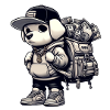 Hustler Cartoon Dog