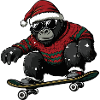 Gorilla Christmas Funny
