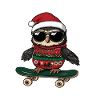 Owl Christmas Funny