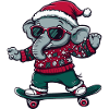 Elephant Christmas Funny