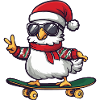 Chicken Christmas Funny