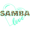 Samba Animal Print Love