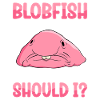 Drôle de poisson Blobfish mignon