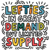 Left-handers celebrate their rarity