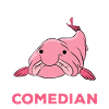 Drôle de poisson Blobfish mignon