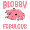 Drôle de poisson Blobfish mignon