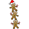 Christmas cake man
