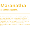 Maranatha – Der Herr kommt!