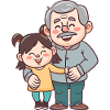 Grandpa, grandparents, grandchild