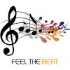 Feel the Beat – Abstract clef