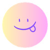 Sourire Groovy Moderne